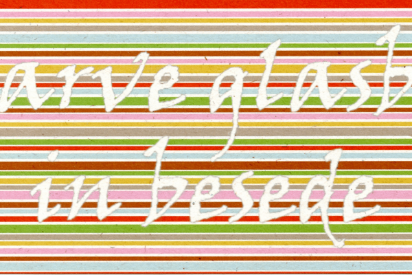 Barve glasbe in besede za otroke