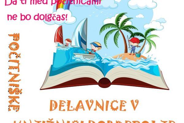 Počitniške delavnice v knjižnici Dobrepolje