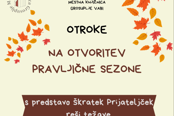 Otvoritev pravljične sezone
