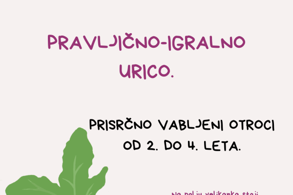 Pravljično-igralna urica