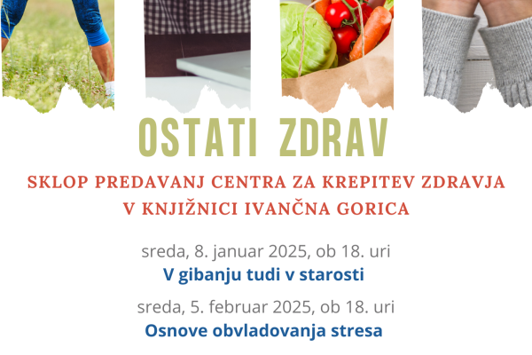 Ostati zdrav: Osnove obvladovanja stresa (Ivančna Gorica)