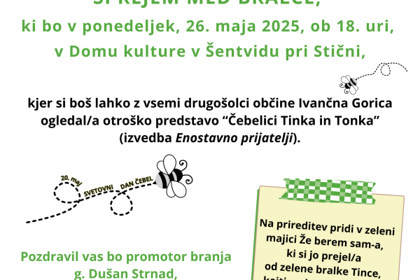 Sprejem med bralce (Šentvid pri Stični)